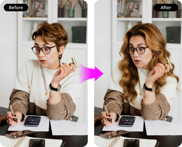 ai hairstyle changer for professional makeovers
