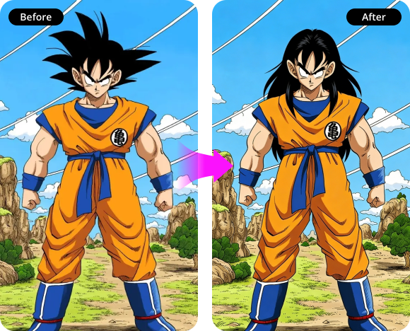 hairstyle creator for cosplay anime characters