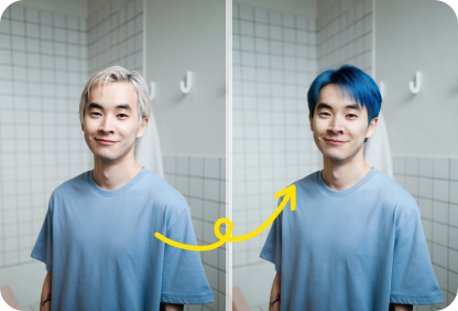 try ai hairstyles instantly