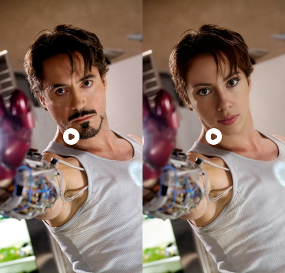 swap face example